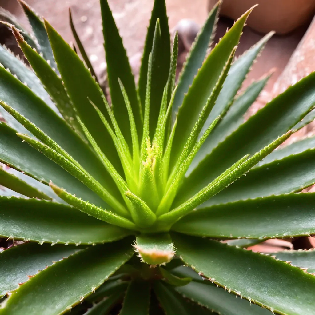 Detail view of the plant problem