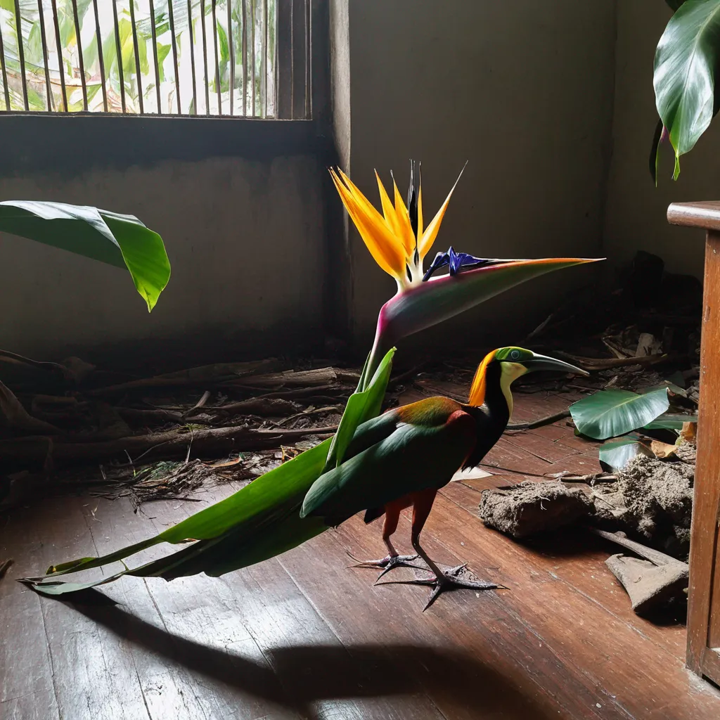 Bird of Paradise Indoors