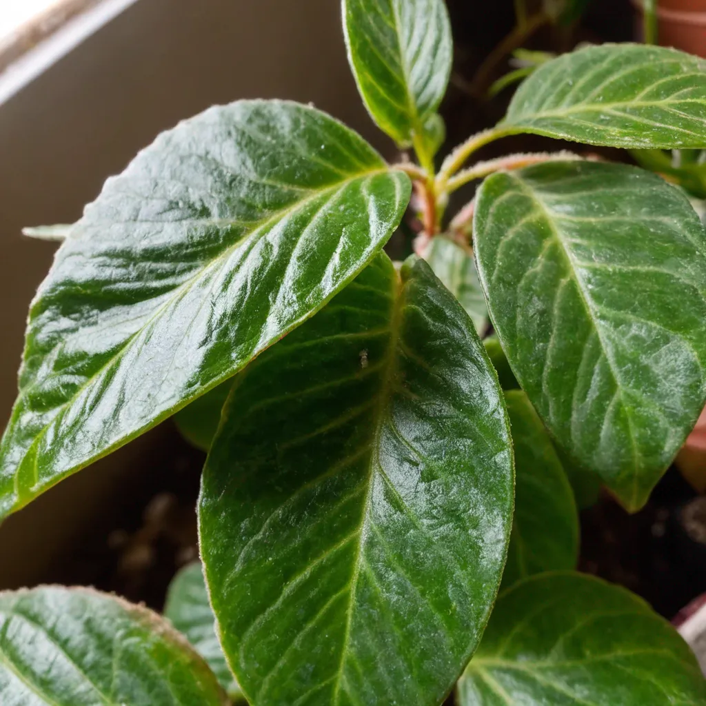 Detail view of the plant problem