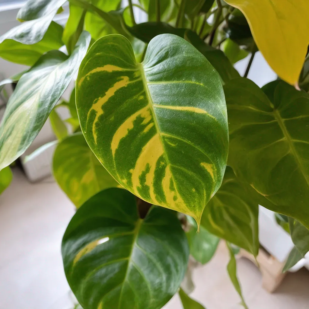 Detail view of the plant problem